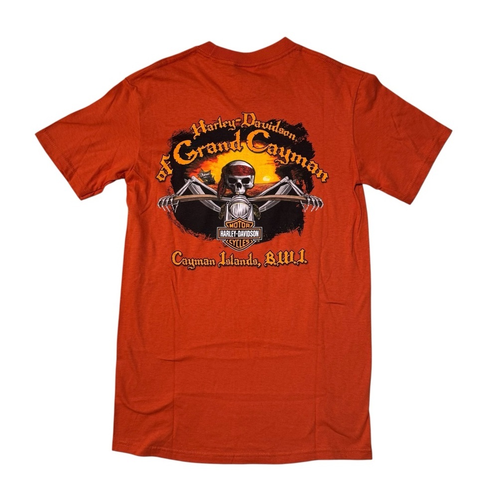 NWT Harley Davidson Cayman‎ Islands T-shirt Size Small - Picture 3 of 3